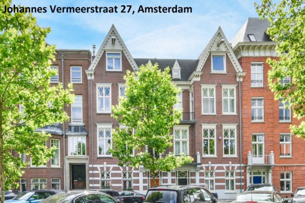 Johannes vermeerstraat 27, Amsterdam
