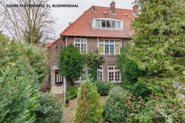 voorgevel zuider stationsweg 31, Bloemendaal