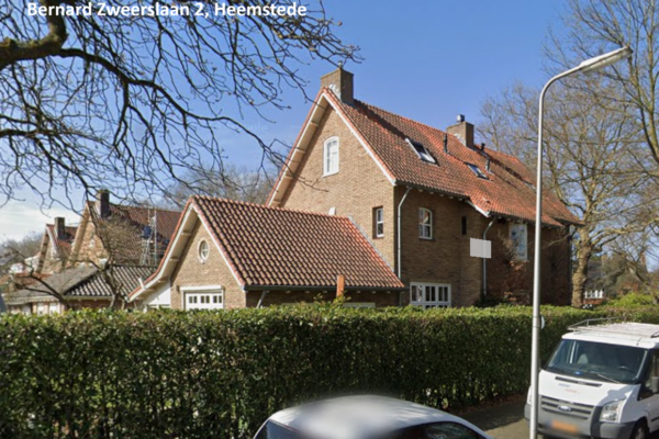 Bernard zweerslaan 2 heemstede